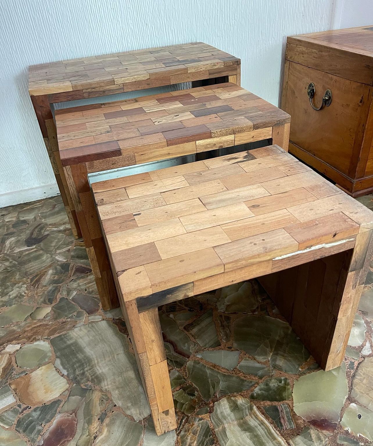 Set 3 mesas laterales nido - Imagen 3