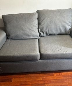 Sofá 2 cuerpos gris Innovamuebles