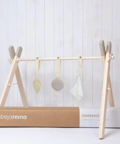 Gimnasio estimulación de madera
