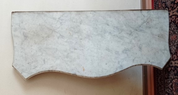 Cubierta de mármol