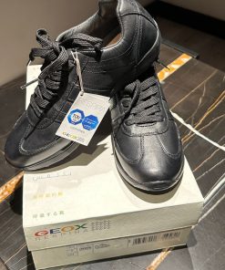 Zapatillas cuero GEOX negras