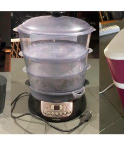 Extractor de jugos + vaporera y máquina de hacer helados