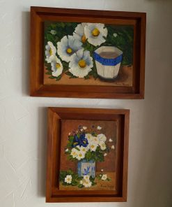 Cuadros flores blancas Andrea Iglesias