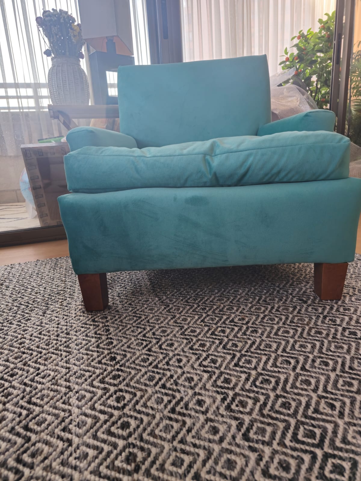 Sillón velvet calipso - Imagen 3