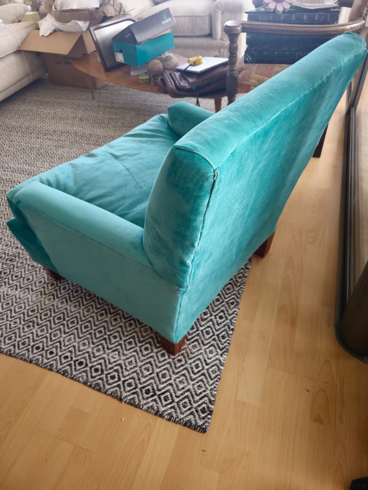 Sillón velvet calipso - Imagen 2