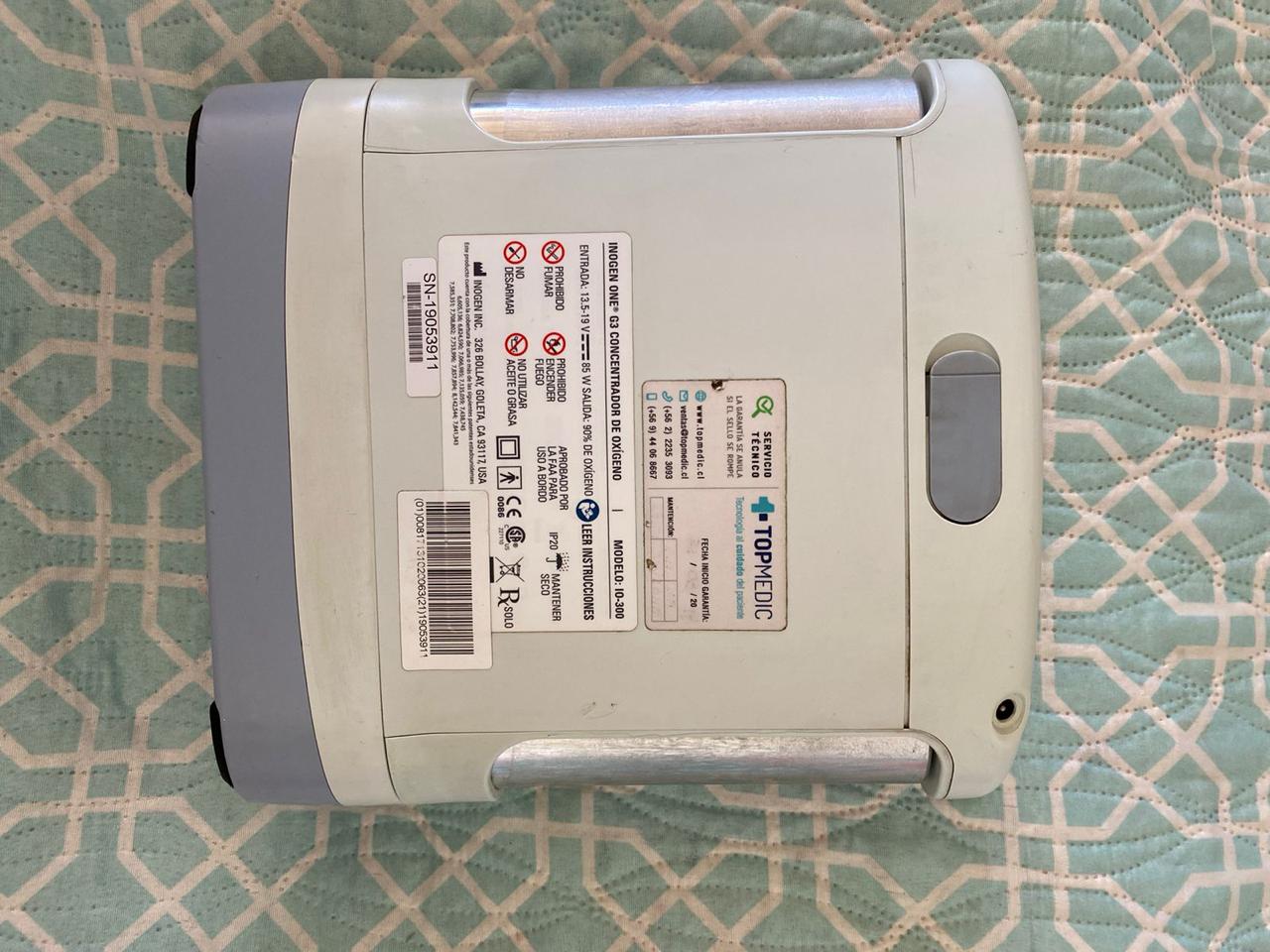 Concentrador de oxígeno Inogen One G3 - Imagen 4