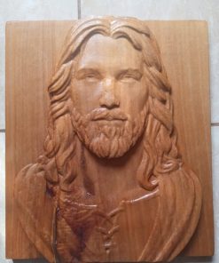 Cuadro tallado en madera Cristo