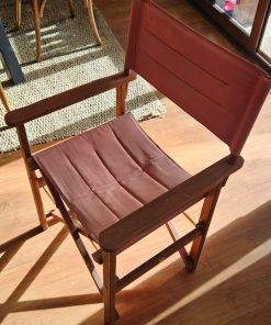 Silla madera plegable