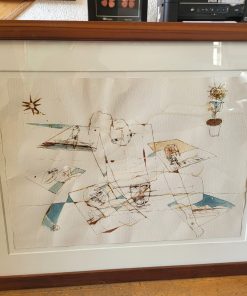 Cuadro abstracto de Rodrigo Vergara