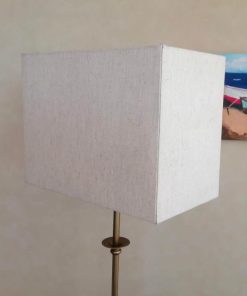 Pantalla rectangular beige