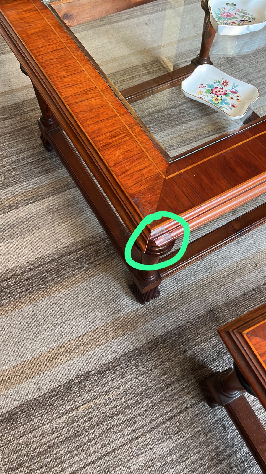 Mesas laterales madera cerezo - Imagen 6