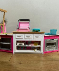 Cocina Barbie con luz y sonido