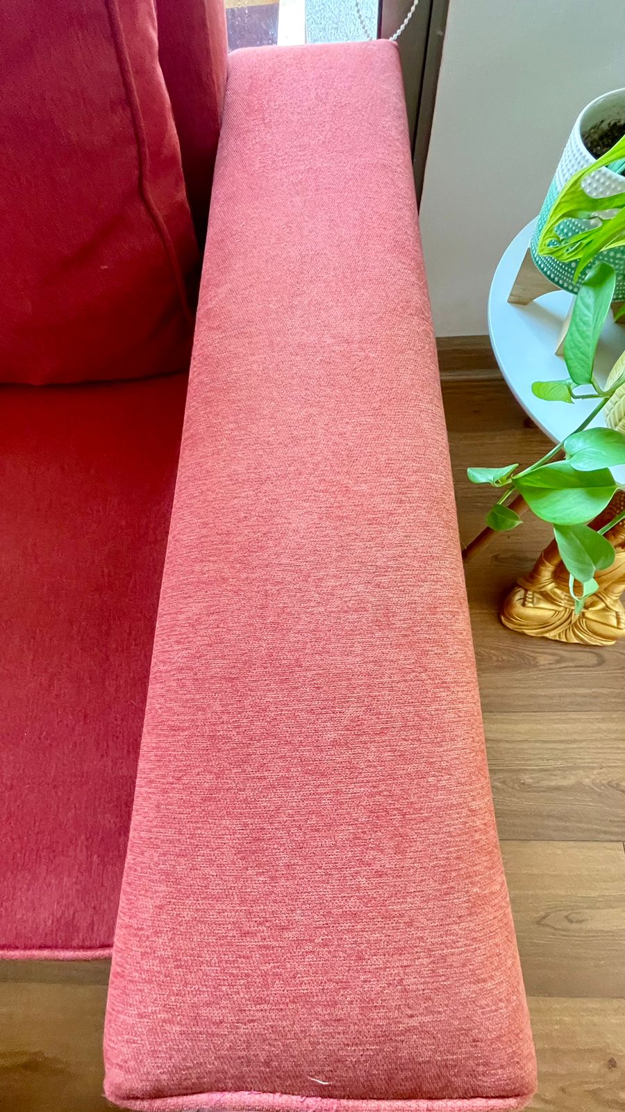 Sofá 3 cuerpos rojo Mueble Center - Imagen 5