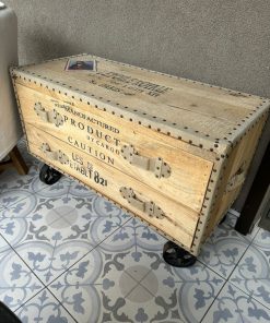 Mueble cofre baúl estilo vintage