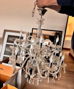 Lámpara de techo con lágrimas 12 luces