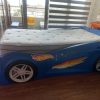 Cama 1 plaza auto Hotwheels