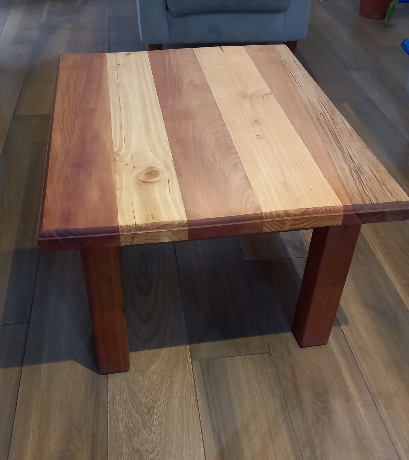 Mesa de centro madera nativa - Imagen 2