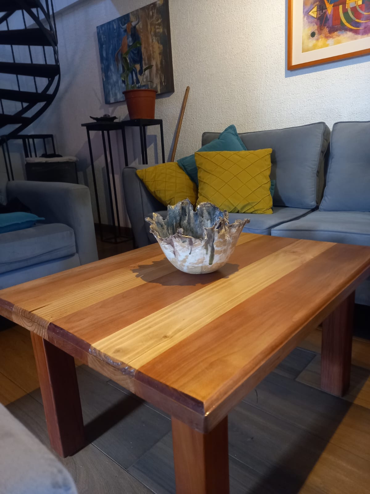 Mesa de centro madera nativa - Imagen 5