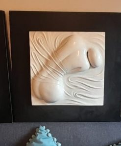 Trio de cuadros en relieve