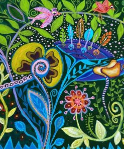 Cuadro flores de Andrea Chanut