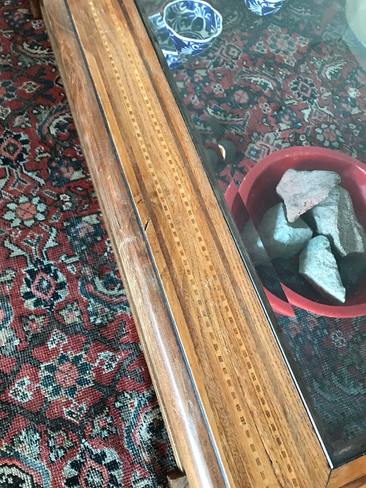 Mesa de centro vidrio y madera Encina - Imagen 5