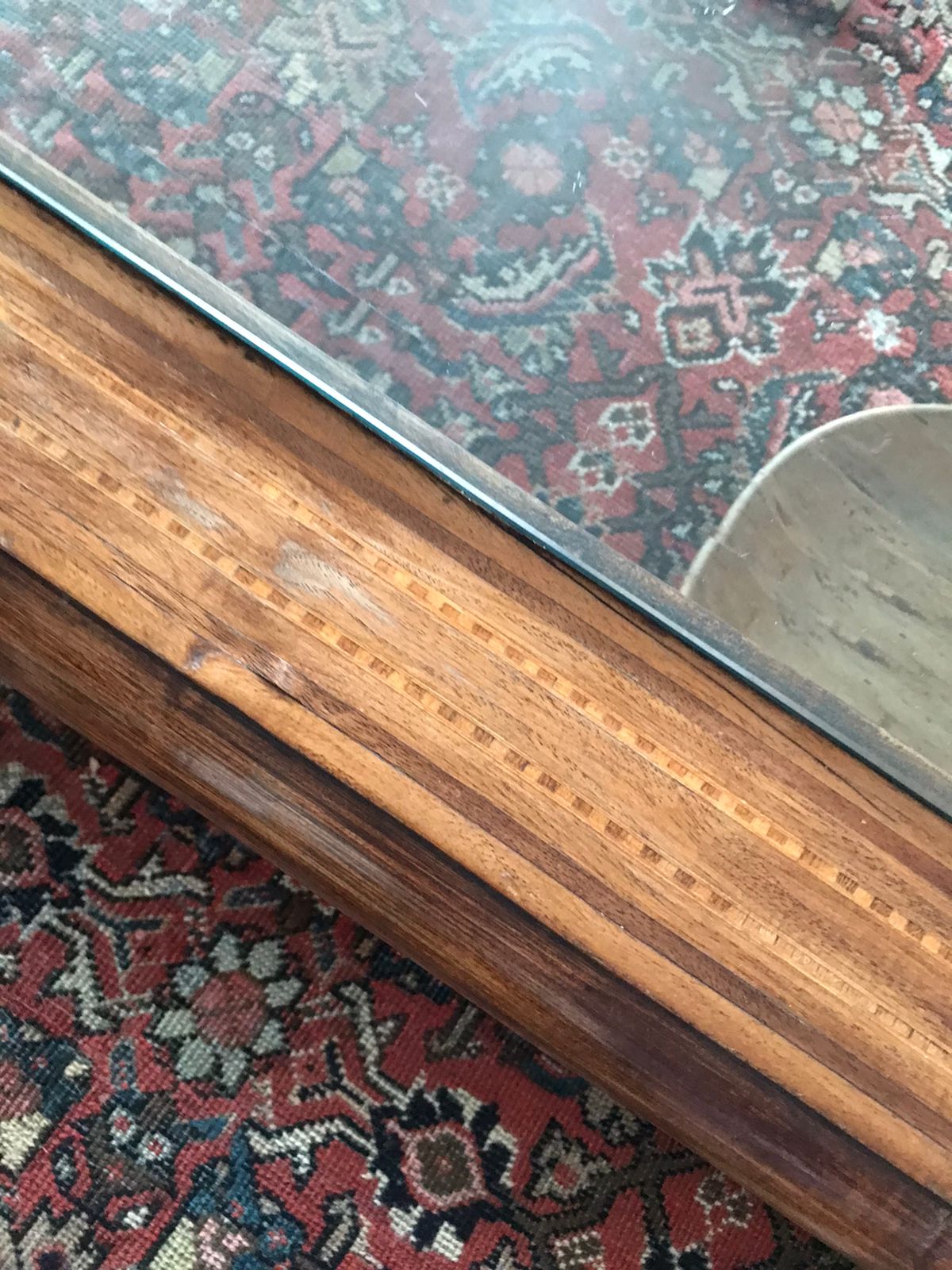 Mesa de centro vidrio y madera Encina - Imagen 7