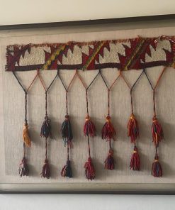 Cuadro bordado artesanal hecho a medida