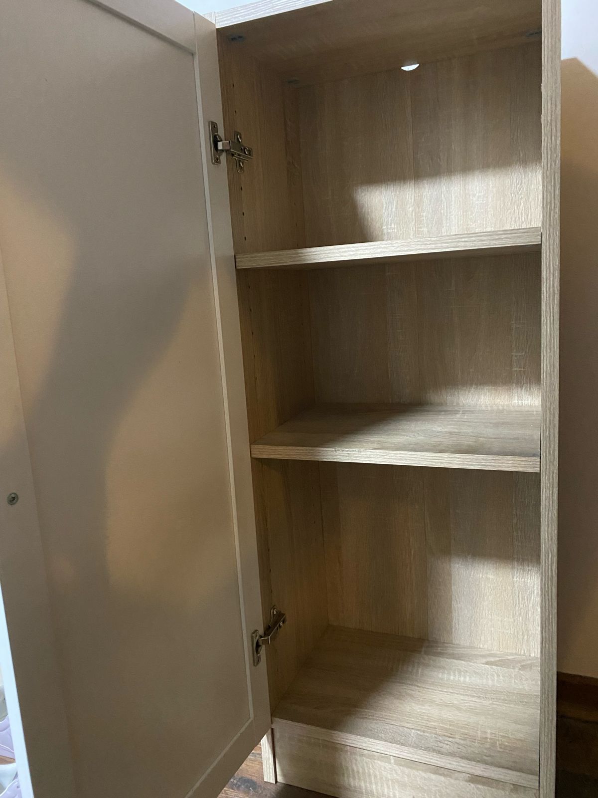 Estante almacenaje Tvilum blanco / oak - Imagen 2