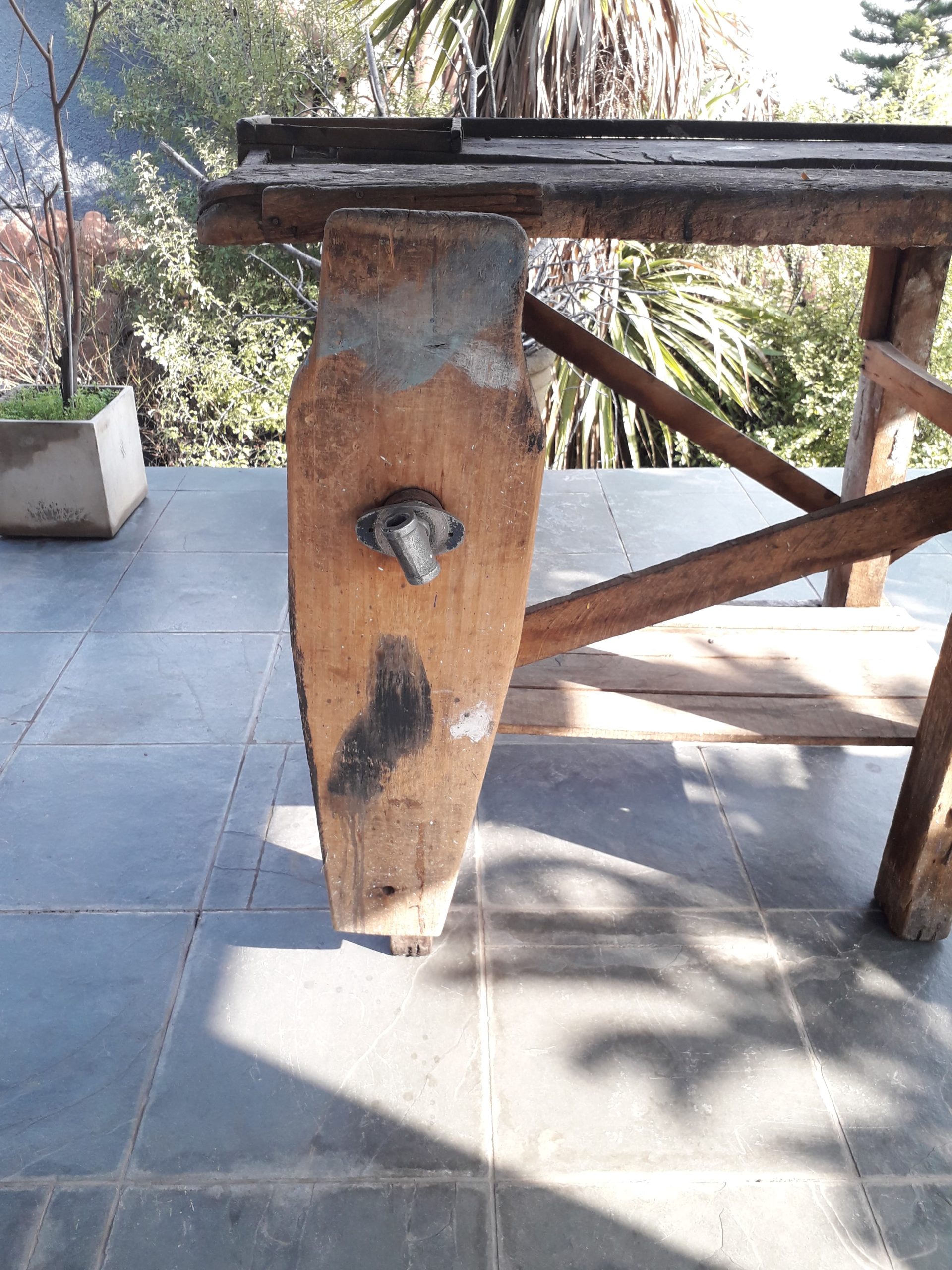 Mesón de trabajo madera - Imagen 5