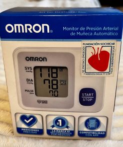 Monitor presión arterial de muñeca Omron