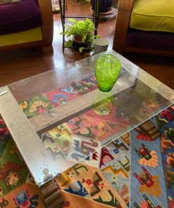 Mesa de centro tallada
