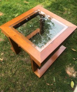 Mesas laterales geométricas modernas