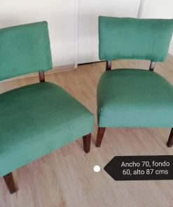 Par de sitiales verde oliva