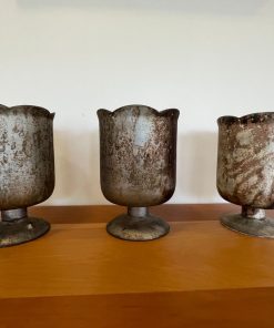 Set 3 jarrones decorativos envejecidos