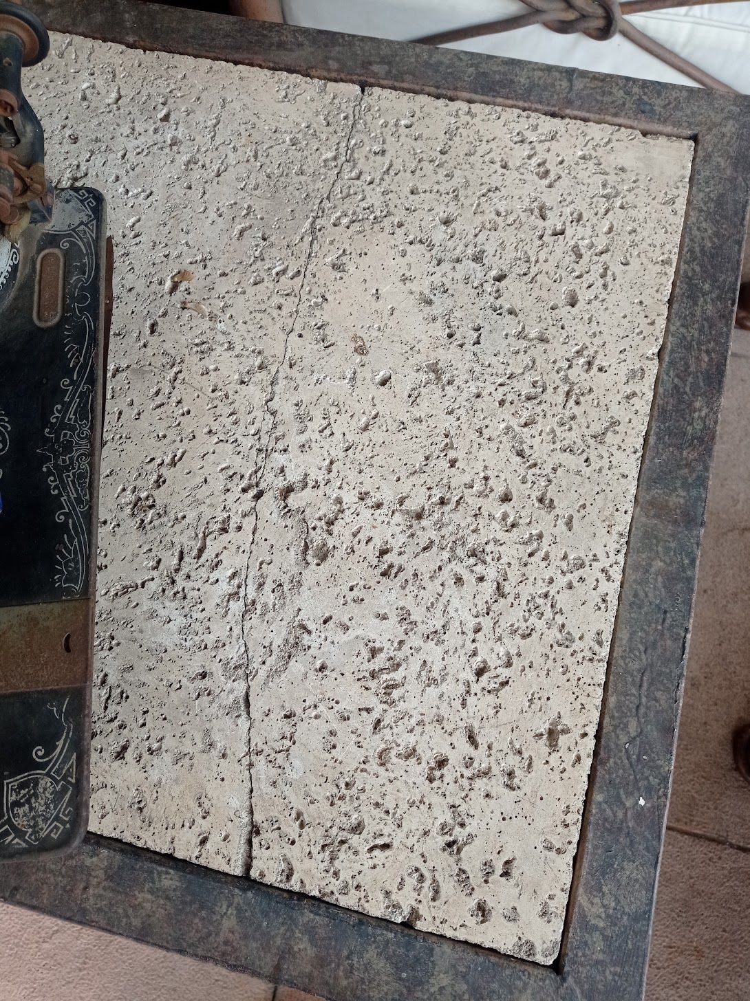 Juego de terraza de fierro 7 piezas - Imagen 10