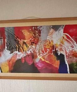 Cuadro abstracto rectangular