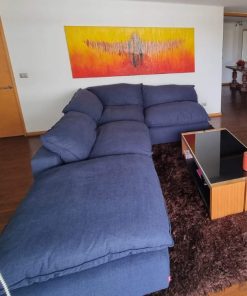 Sofá Modular Shanklin Tela 4 Piezas Rosen