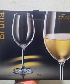 Set 6 copas Bruna Bohemia Royal Cristal