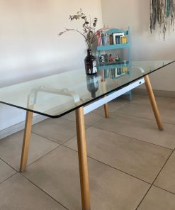 Mesa de comedor vidrio Asimetrika