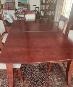 Juego comedor extensible 6 sillas