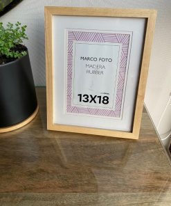 Marco de fotos madera Casaideas