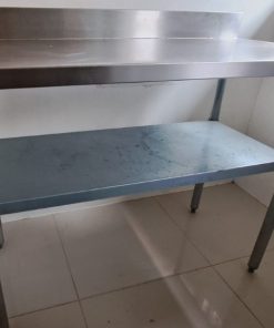 Mesón de trabajo de acero inoxidable