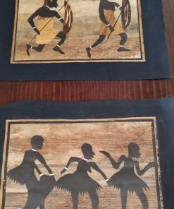 Par de laminas africanas