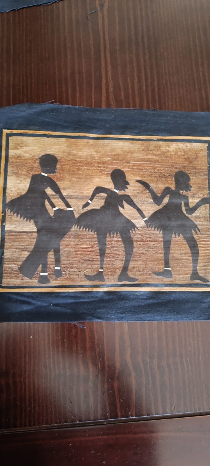 Par de laminas africanas - Imagen 2