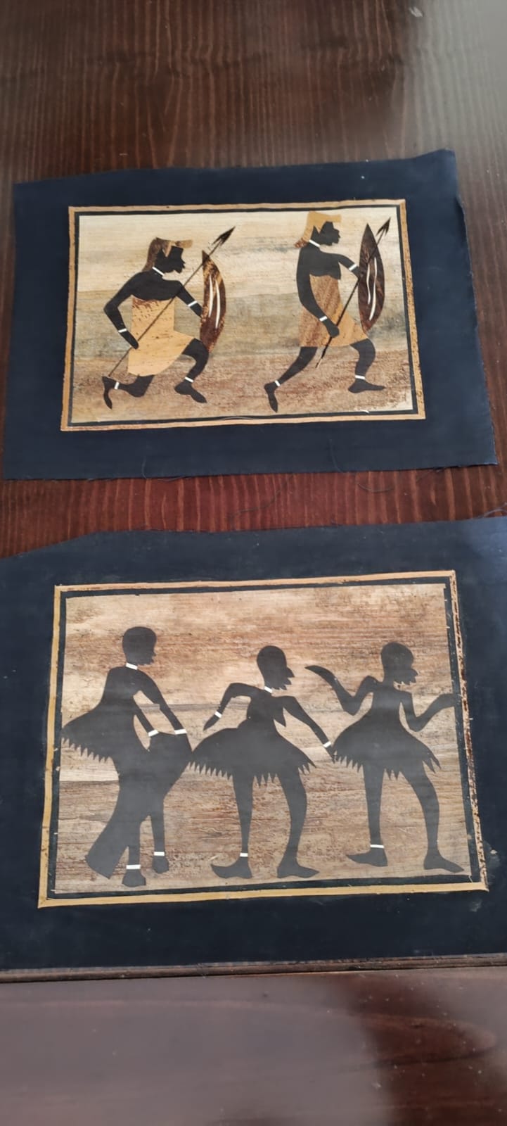 Par de laminas africanas - Imagen 4