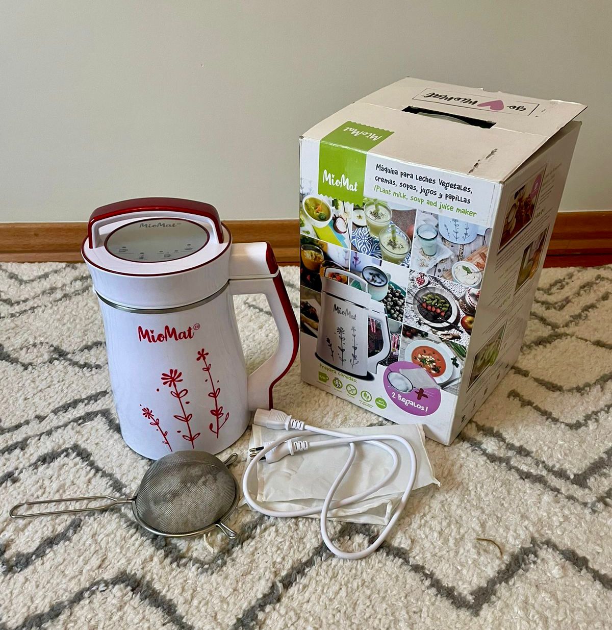 Miomat Classic para hacer bebidas vegetales, compotas, sopas