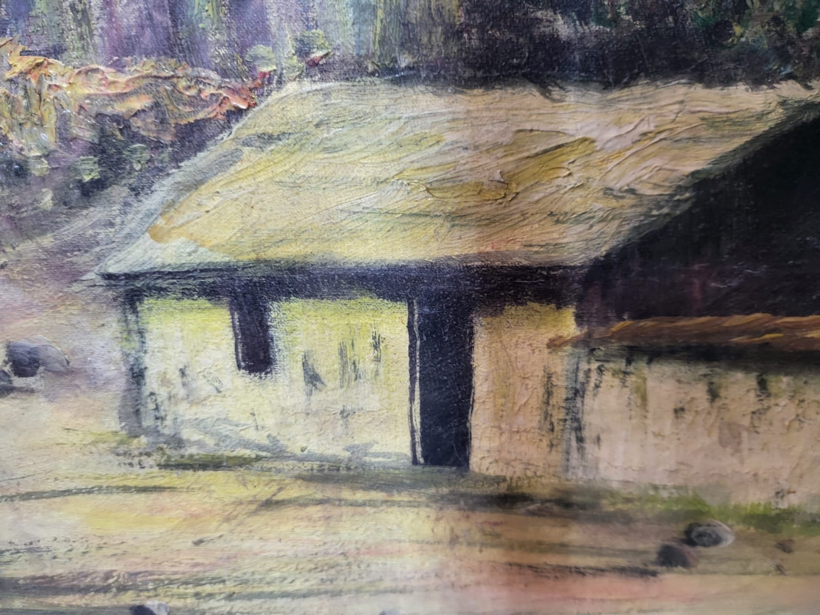 Cuadro tela firmado - Imagen 2