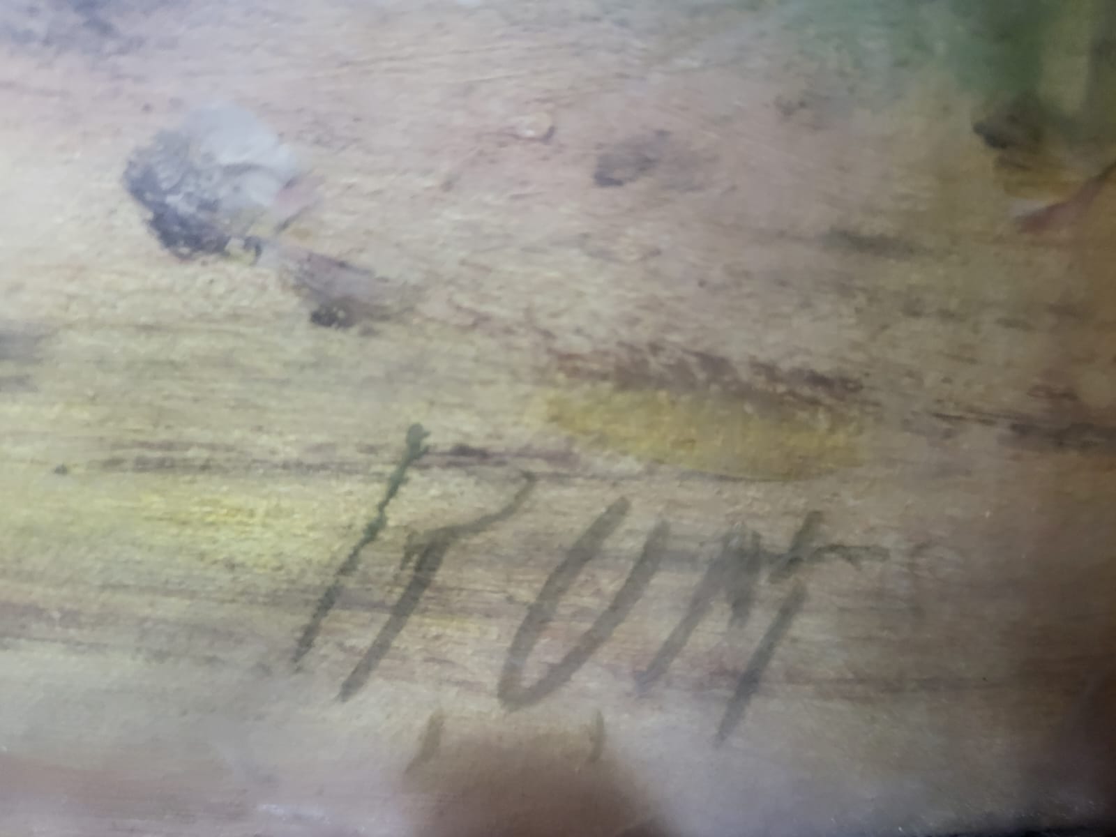 Cuadro tela firmado - Imagen 3