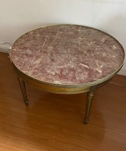 Mesa de centro redonda mármol