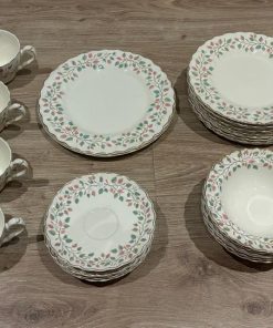 Juego de té porcelana inglés 43 piezas